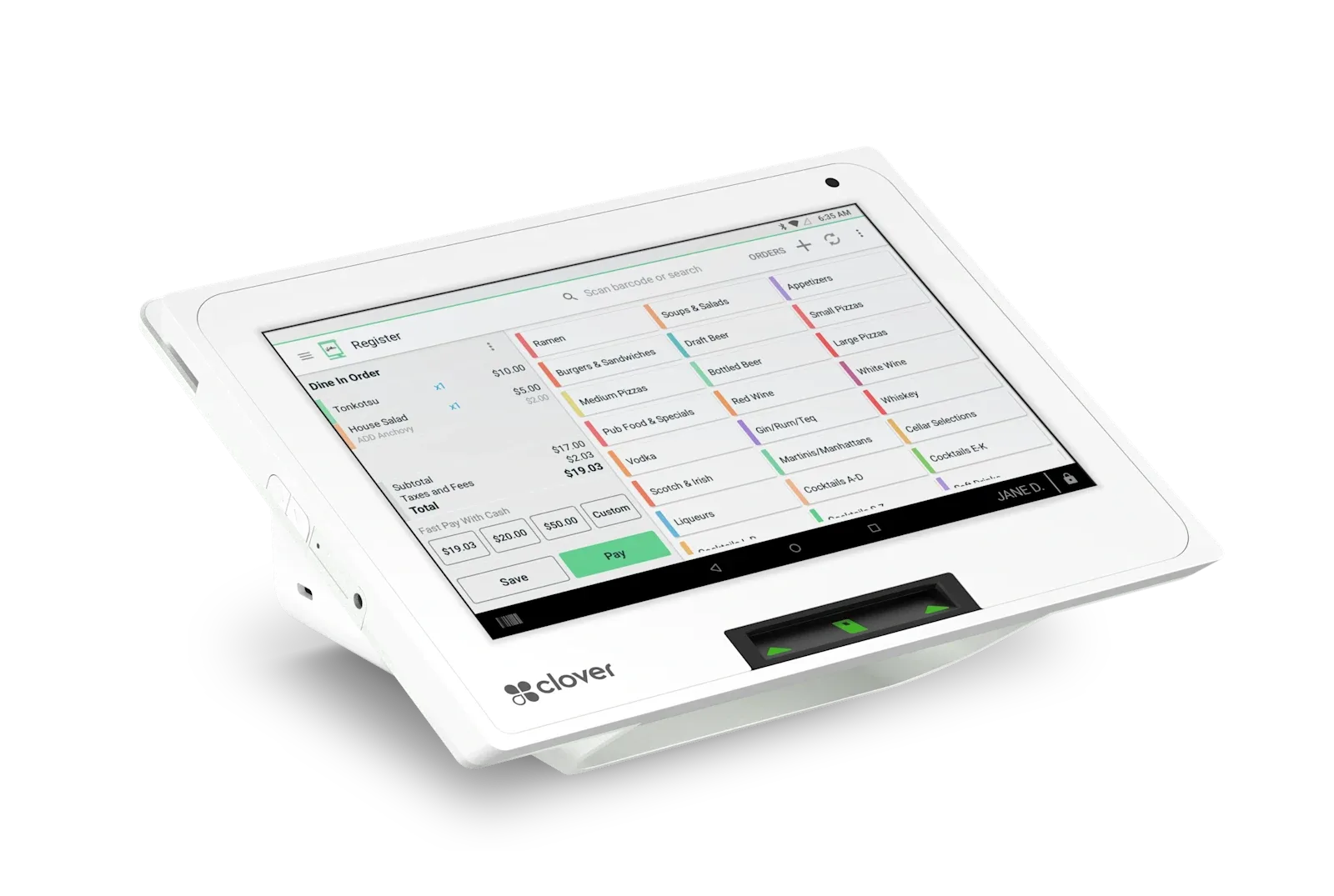 Point de vente Clover Mini 3
