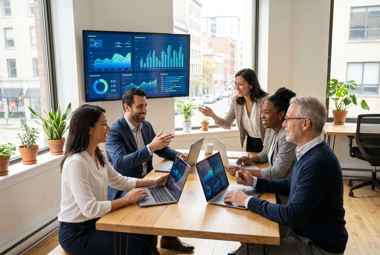 L'équipe de Direct Pay Solutions à Montréal